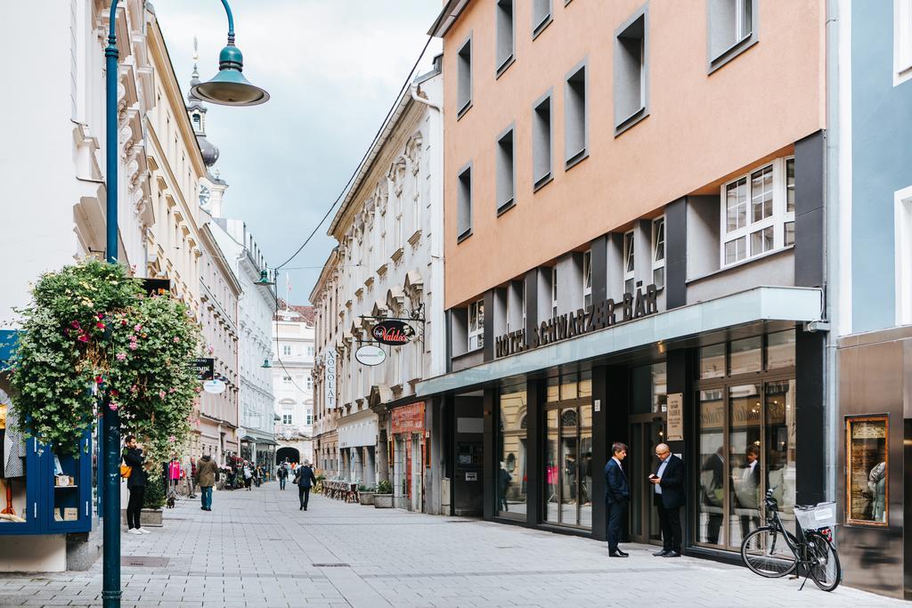 Hotel Schwarzer Bar Linz Exterior photo